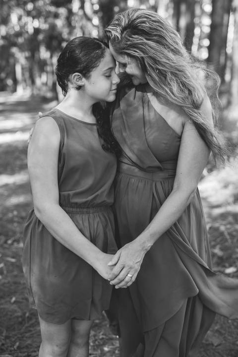 Ensaio em família no campo'