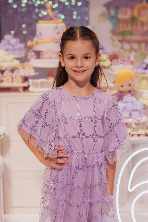 Aniversário infantil com tema da rapunzel '