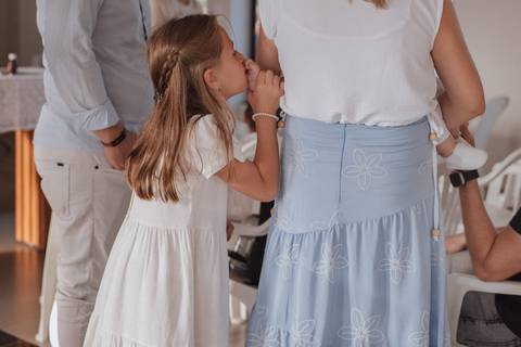 Cerimônia de batizado'