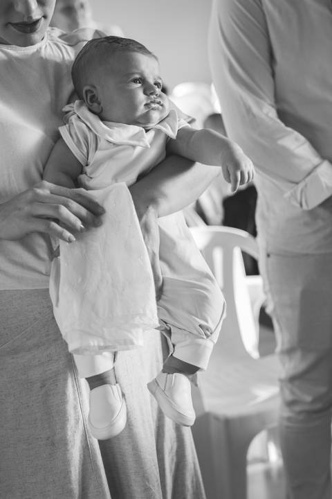 Cerimônia de batizado'