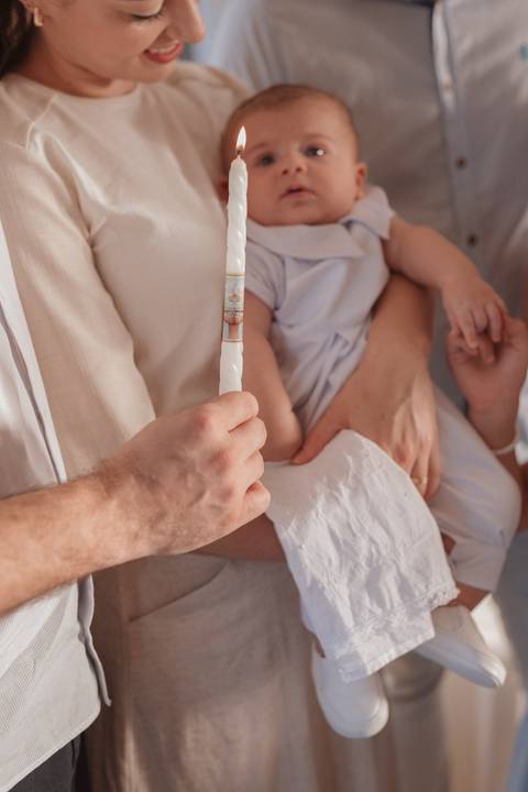 Cerimônia de batizado'