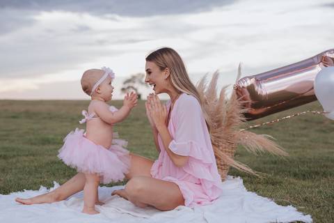 ensaio em família no campo'