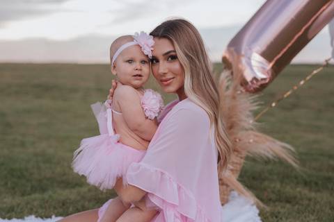 ensaio em família no campo'