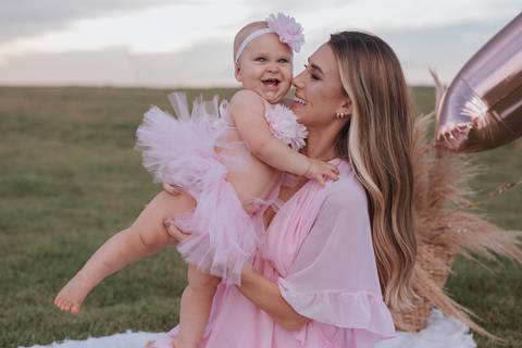 ensaio em família no campo'