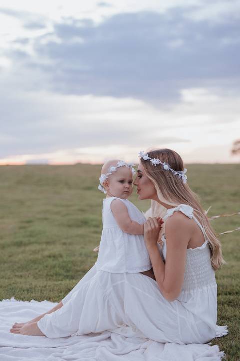 ensaio em família no campo'