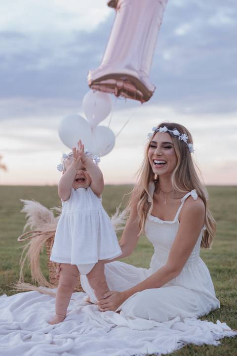 ensaio em família no campo'