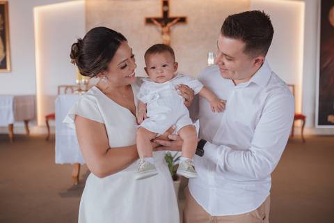 Cerimônia de batizado'