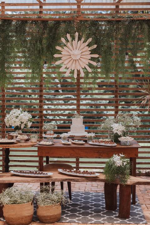 decoração de batizado'