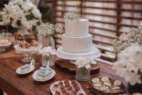 decoração de batizado'