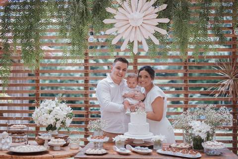 decoração de batizado'