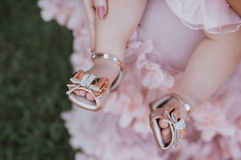 Aniversário infantil com tema de Flor'