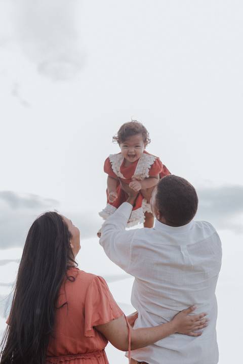 ensaio em família no campo'