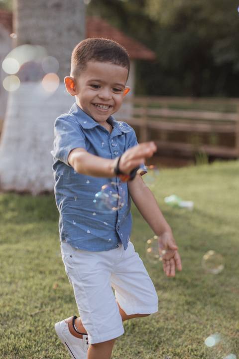 ensaio em família no campo'