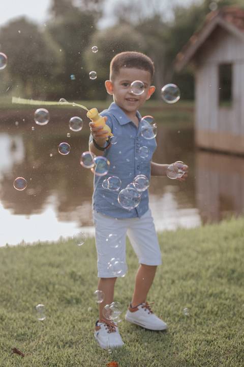 ensaio em família no campo'