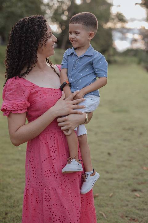 ensaio em família no campo'
