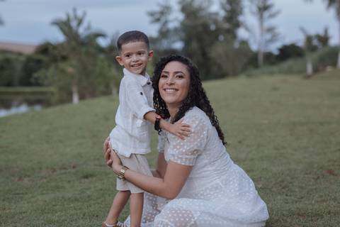 ensaio em família no campo'