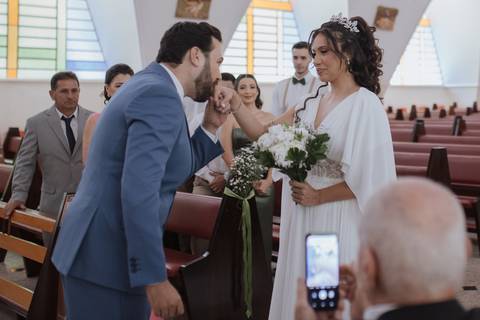 casamento minimalista na igreja'