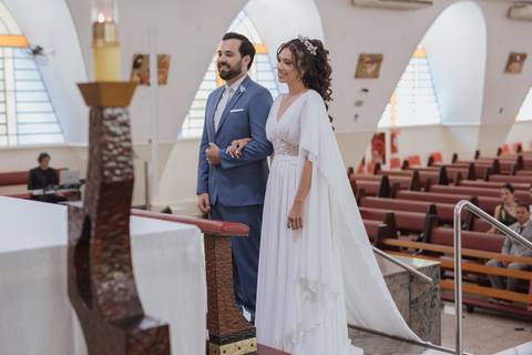 casamento minimalista na igreja'