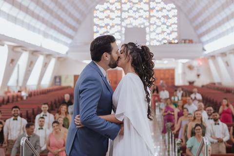 casamento minimalista na igreja'