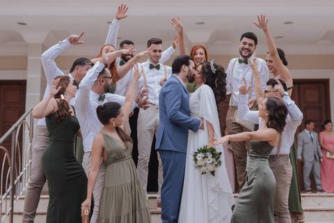 casamento minimalista na igreja'