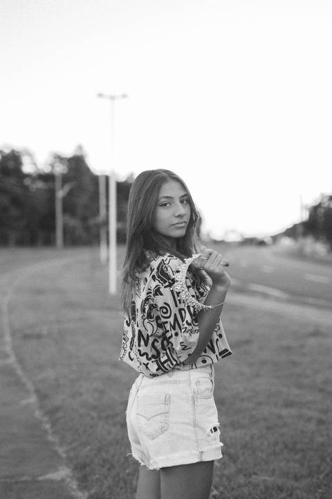 Ensaio feminino urbano'