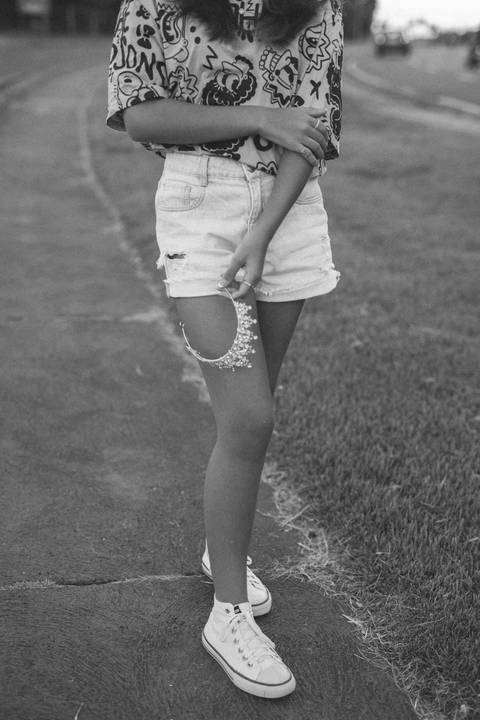 Ensaio feminino urbano'