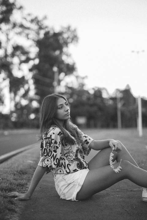 Ensaio feminino urbano'