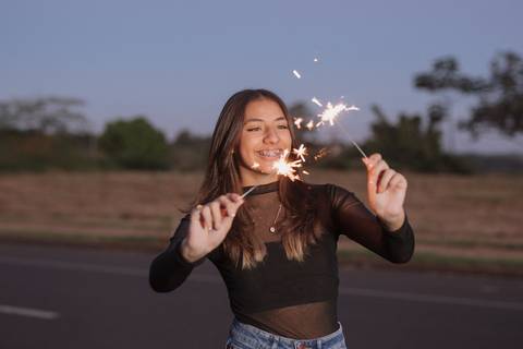 Ensaio feminino urbano'