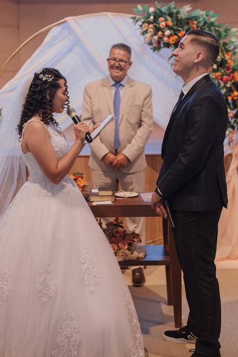 Inspiração de casamento intimista na igreja '