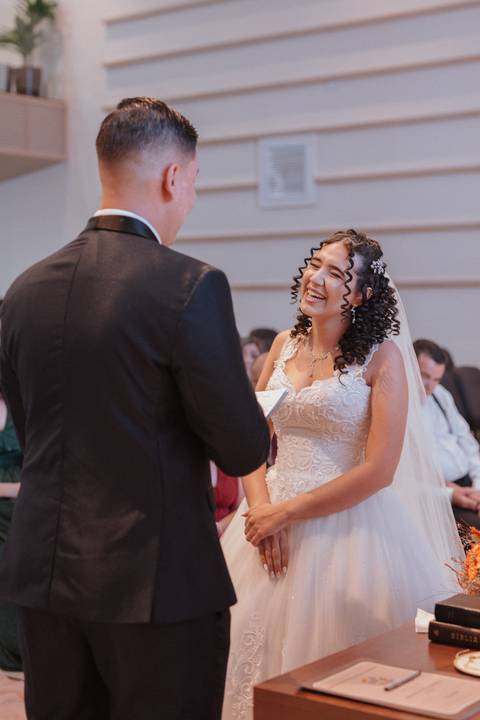 Inspiração de casamento intimista na igreja '