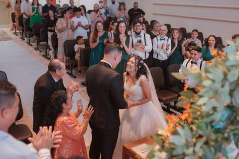 Inspiração de casamento intimista na igreja '