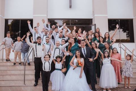 Inspiração de casamento intimista na igreja '