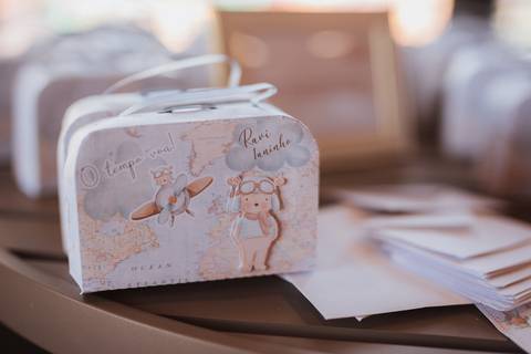 Aniversário infantil com tema de ursinho aviador'