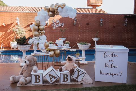 Inspiração de Chá revelação de dia '