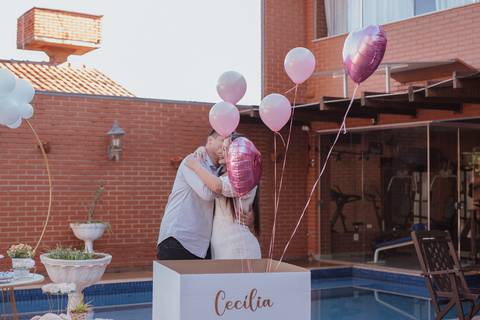 Inspiração de Chá revelação de dia '