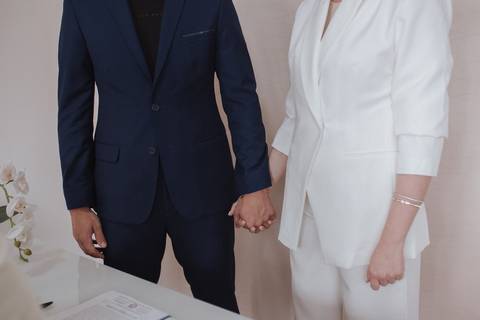 casamento civil intimista '