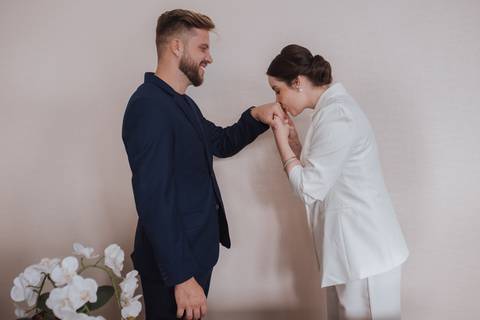 casamento civil intimista'