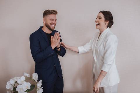 casamento civil intimista'