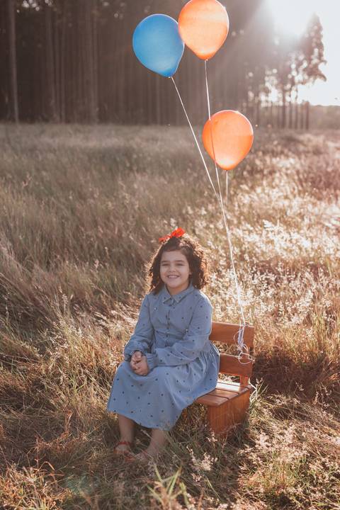 ensaio em família no campo'