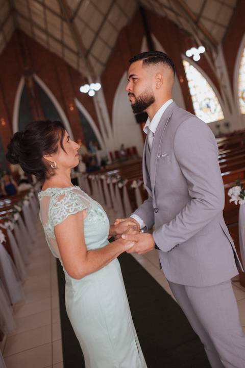 Inspiração de casamento intimista na igreja '