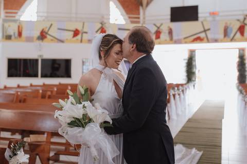 Inspiração de casamento intimista na igreja '