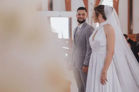 Inspiração de casamento intimista na igreja '