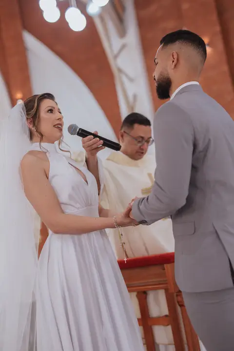 Inspiração de casamento intimista na igreja '