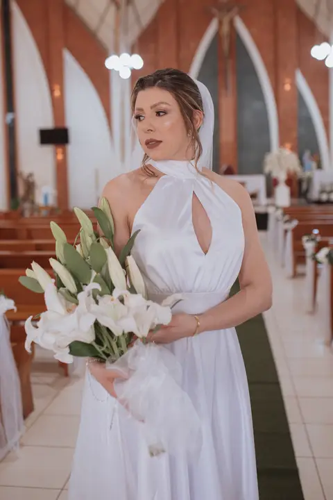 Inspiração de casamento intimista na igreja '