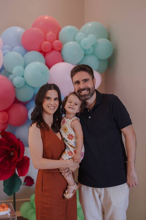 Aniversário infantil com tema de Trolls'