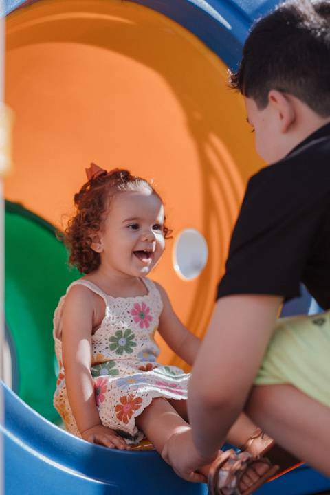 Aniversário infantil com tema de Trolls'