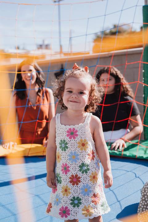 Aniversário infantil com tema de Trolls'