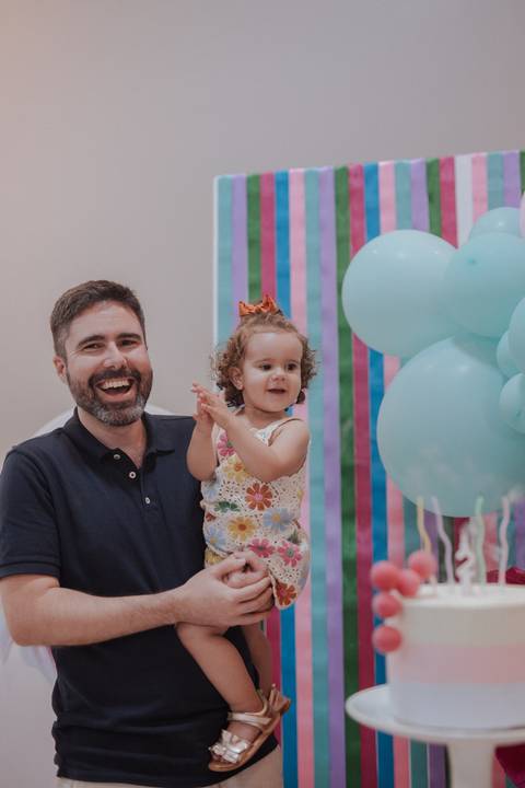 Aniversário infantil com tema de Trolls'