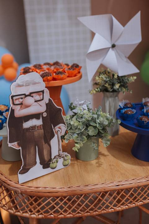 Aniversário infantil com tema UP ALTAS AVENTURAS'