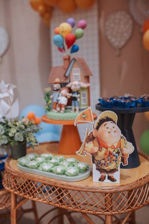 Aniversário infantil com tema UP ALTAS AVENTURAS'